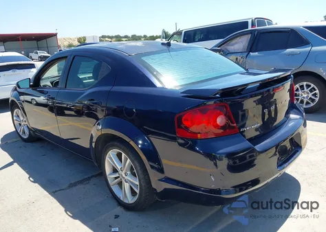 2012 Dodge Avenger Se from USA, damaged, VIN 1C3CDZAG0CN254997